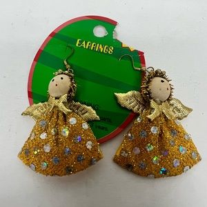 Christmas angels earrings Nee